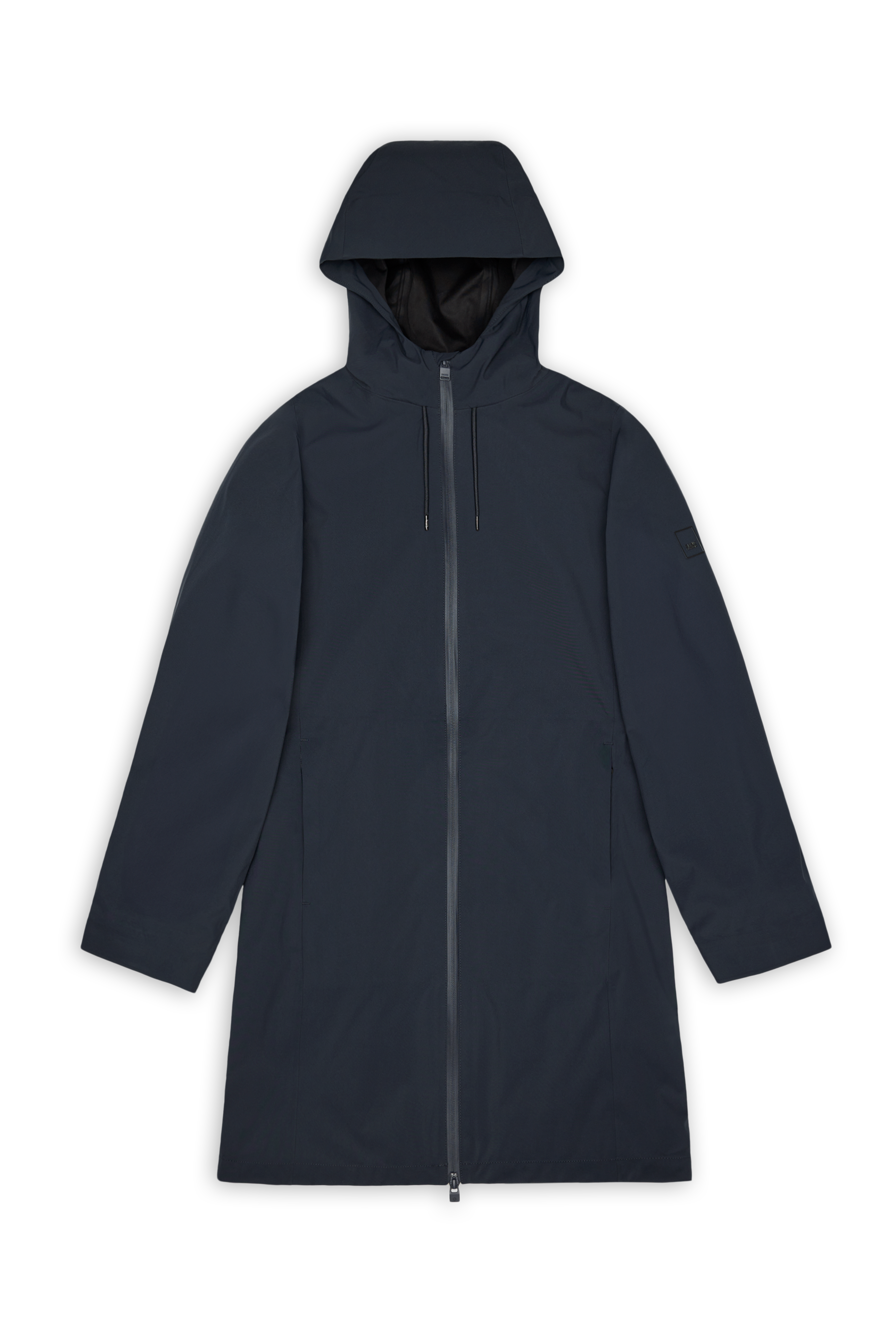 Rains Suva Hardshell Long W Jacket Navy Jacket
