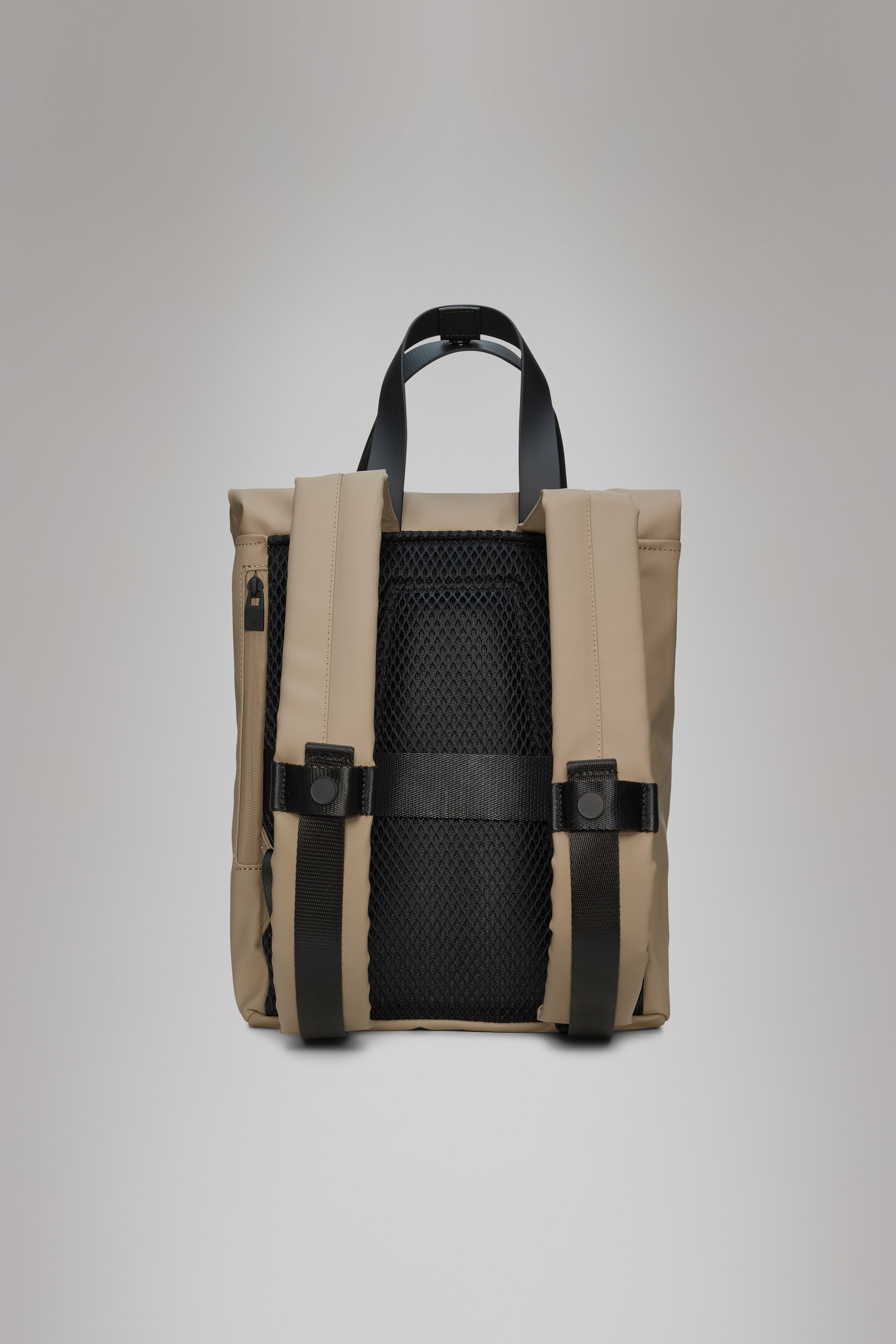 Rains 2 Way Tote Backpack Mini Beige 8L H35.50 x D9 x W25 cm Backpack