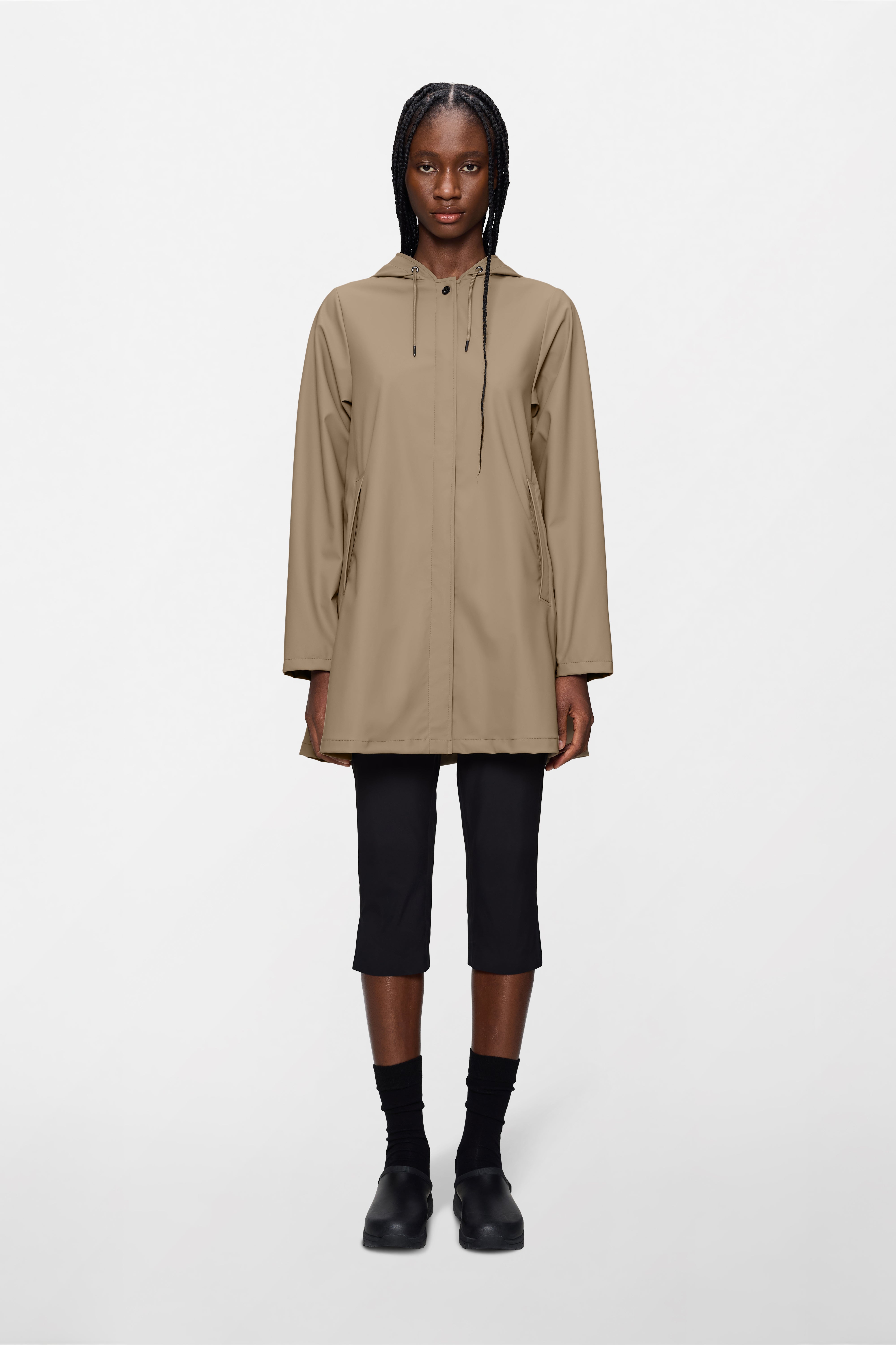 Rains KANO OVERSHIRT UNISEX - Giacca a vento - black/nero Rains KANO OVERSHIRT UNISEX - Giacca a vento - black/nero