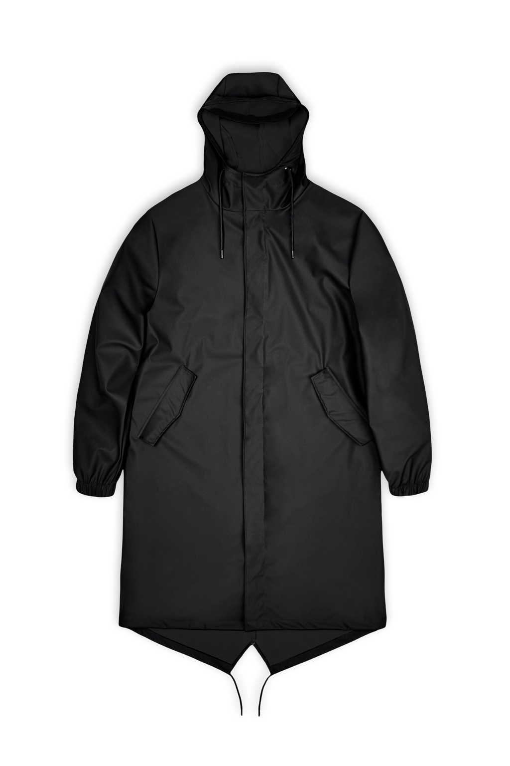 Rains® Fishtail Parka in Black per €129 | Spedizione Gratuita