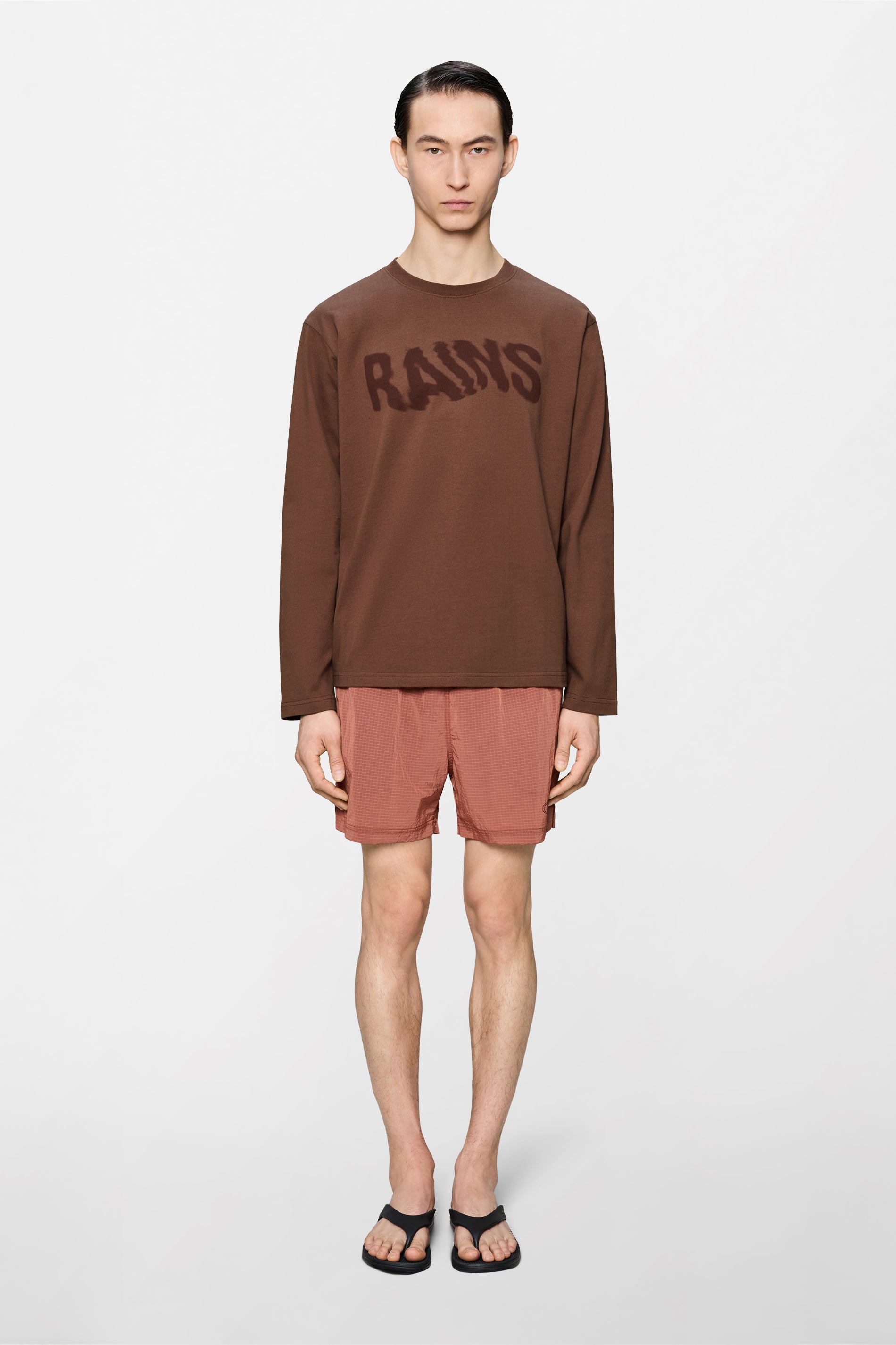 RAINS Classic Long Sleeve T-shirt Ripple Ignite Long Sleeve