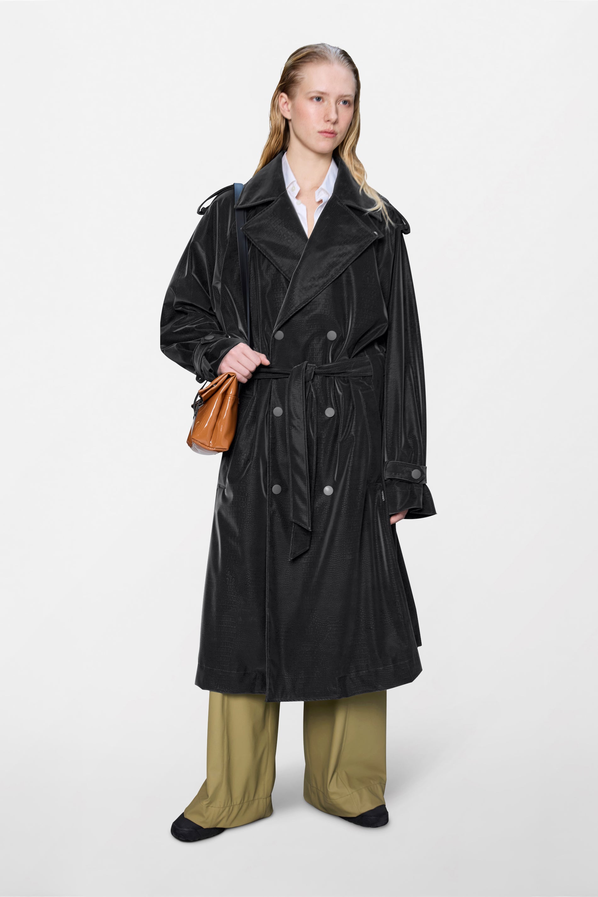 RAINS Trench Coat Bite Jacket