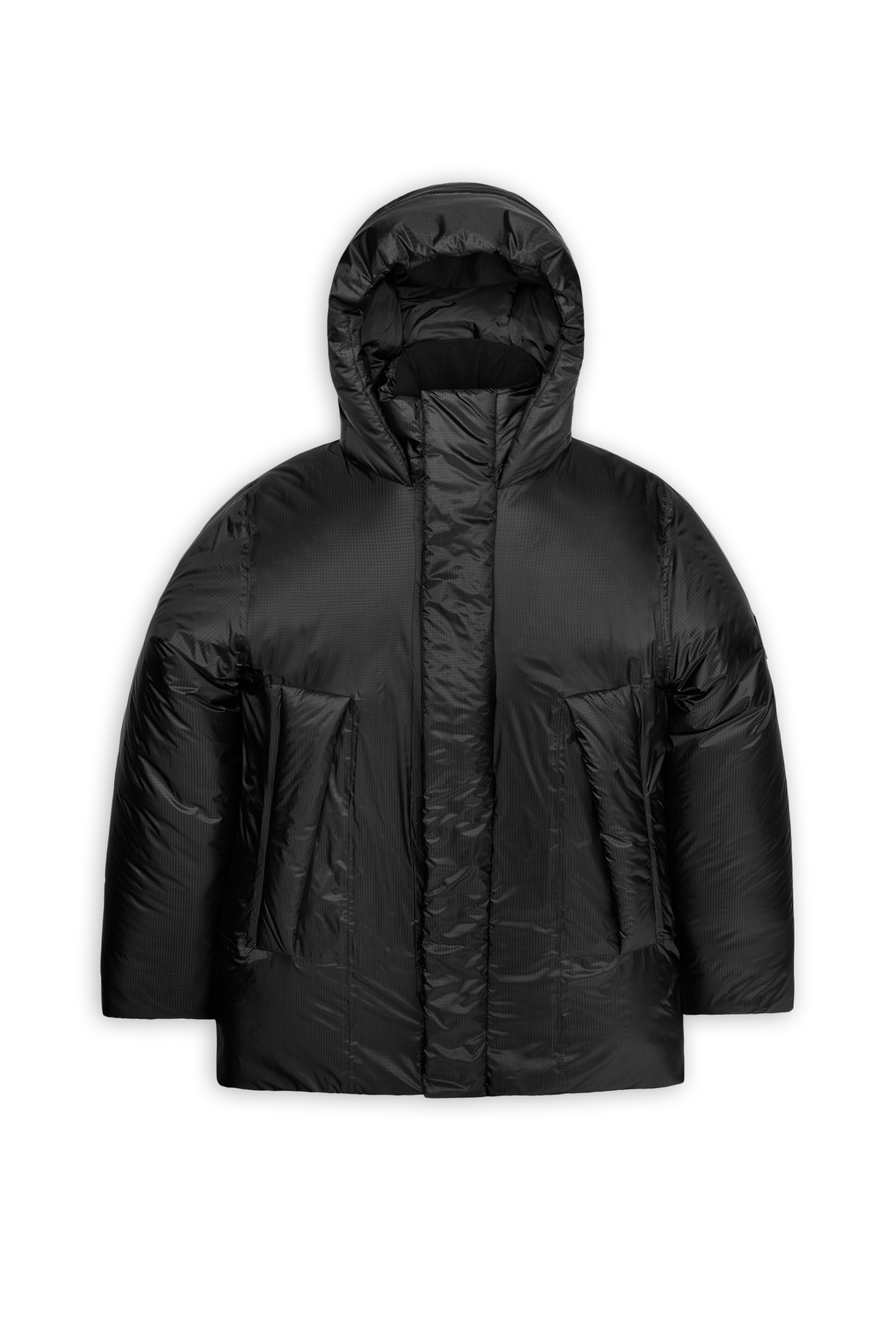 Rains Torna Insulated Curve Jacket Black Jacket