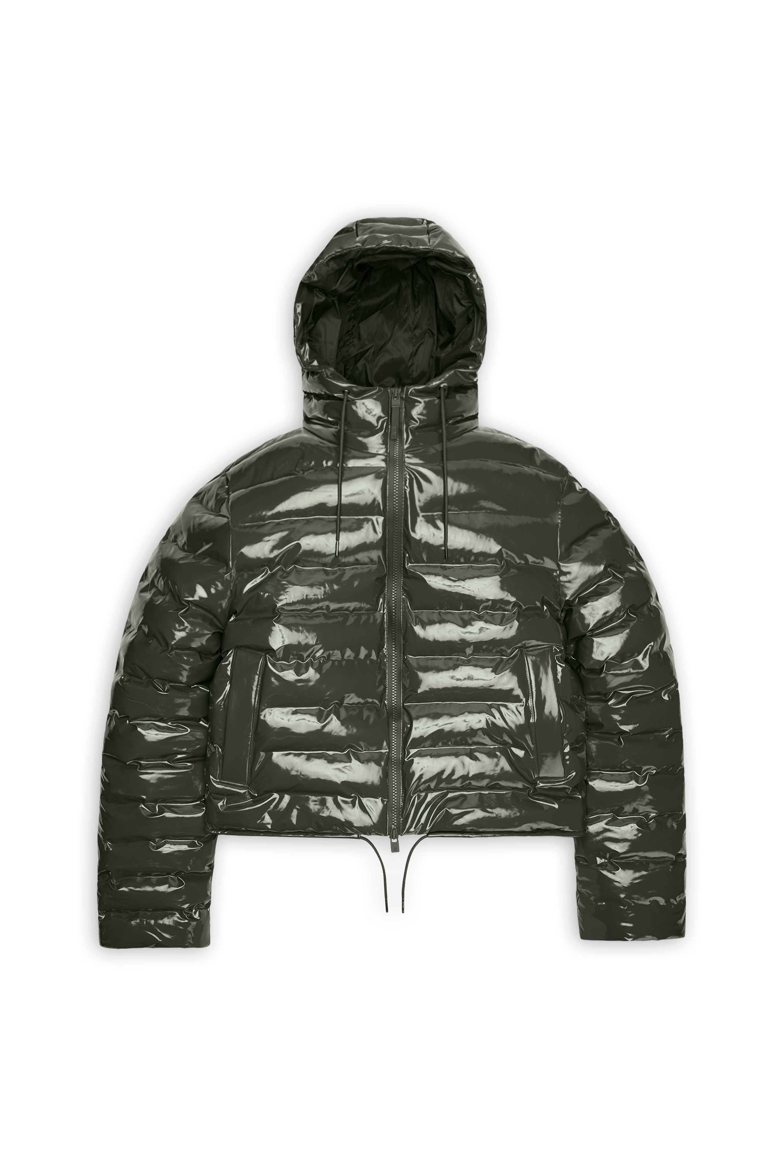 RAINS Lohja Short Puffer Jacket Swamp Jacket