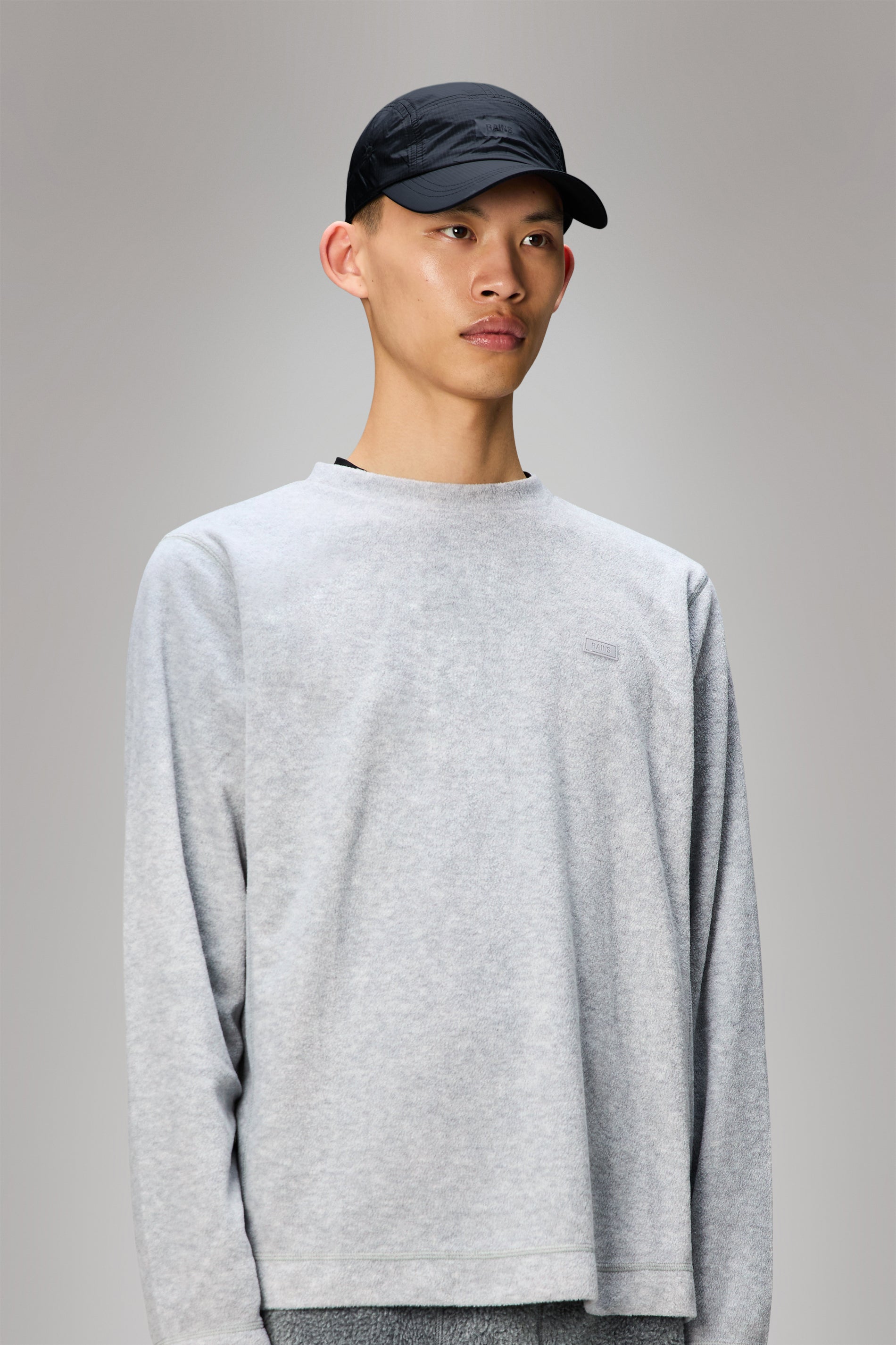 RAINS 5 Panel Ripstop Cap Navy Headwear