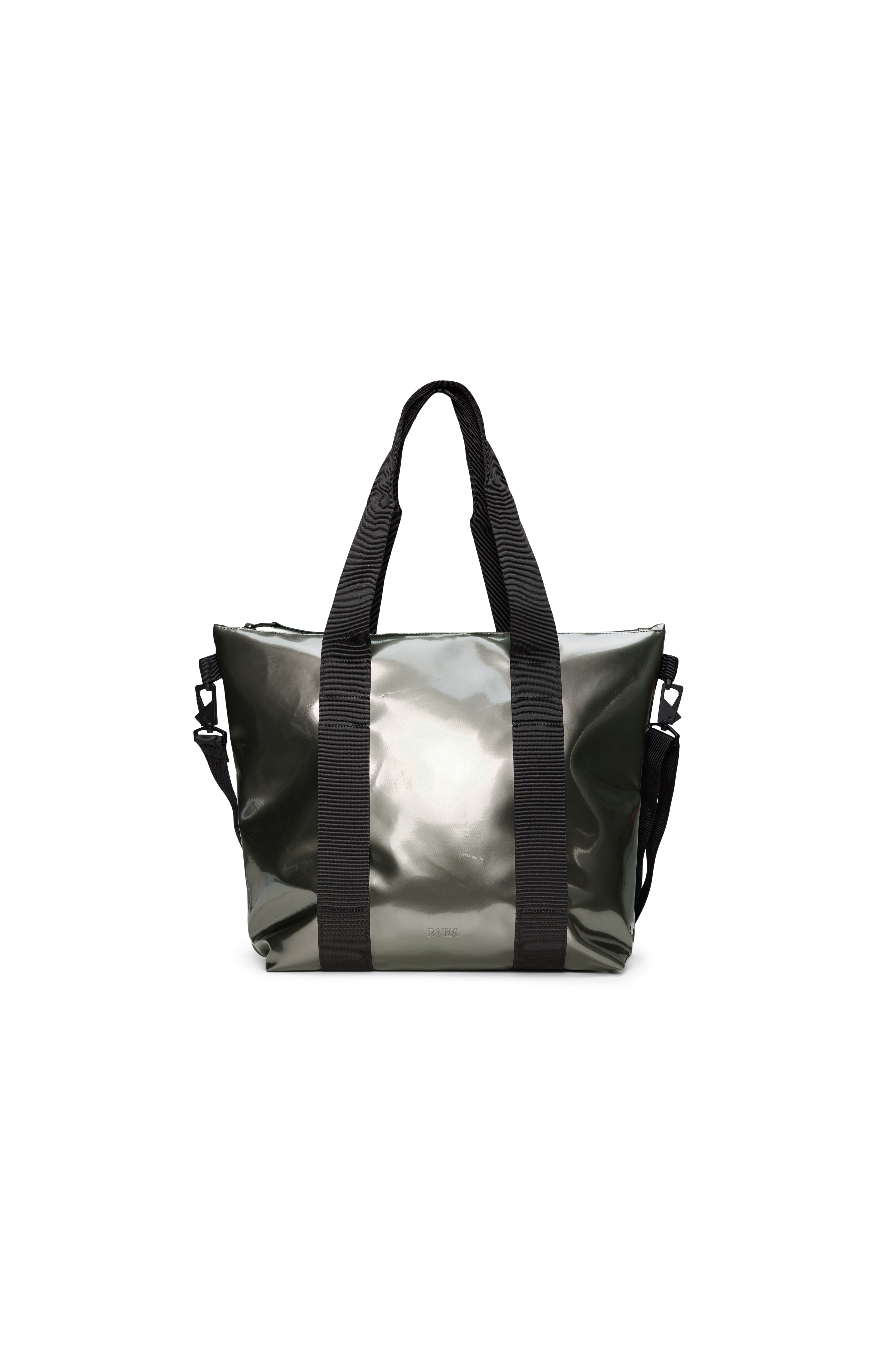 RAINS Tote Bag Mini Raven 18.50L H36 x D13 x W46 cm Tote