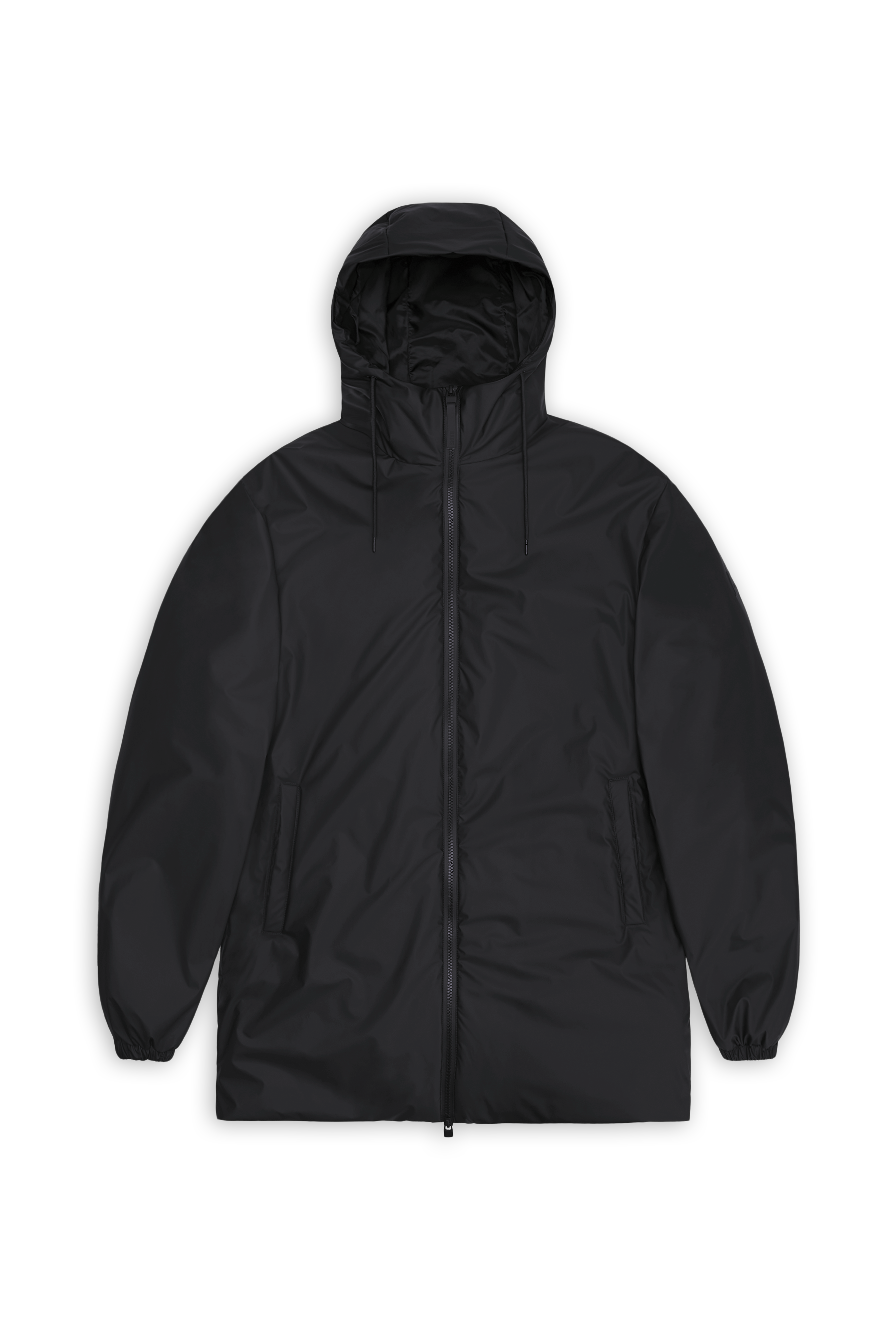 RAINS Lohja Long Insulated Jacket Black Jacket