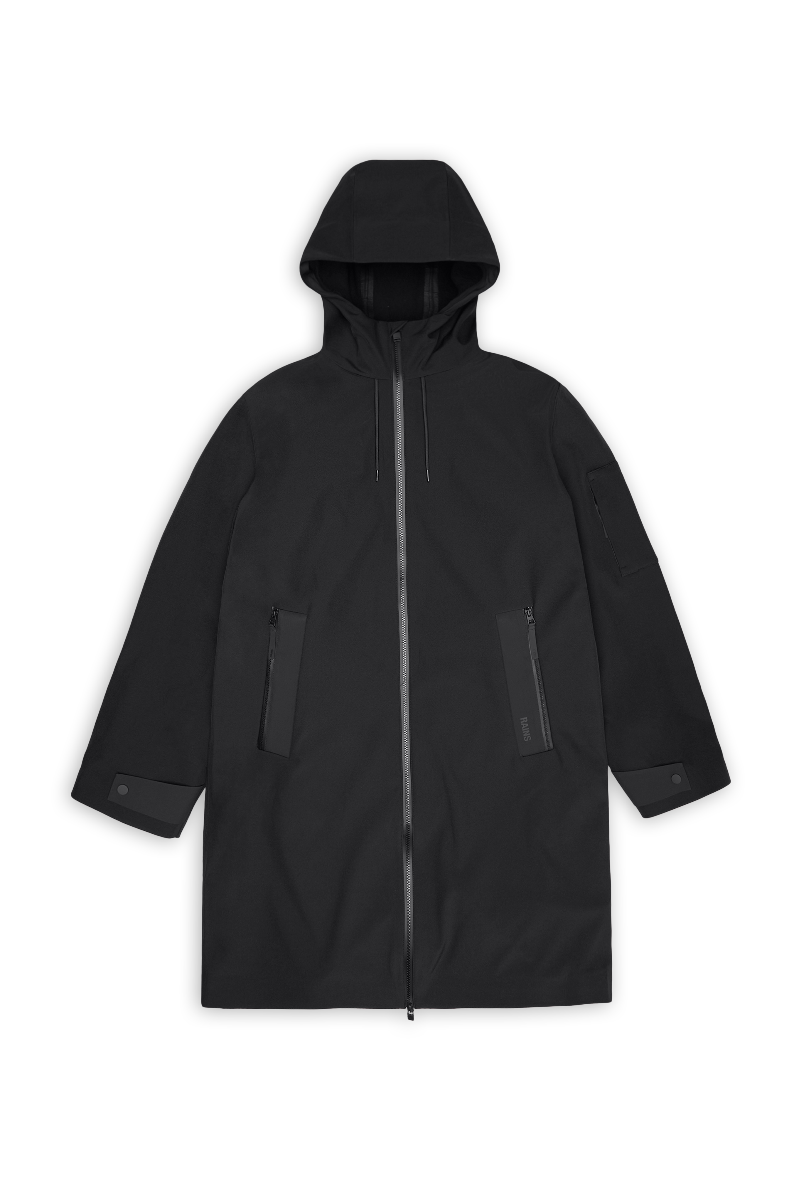 RAINS Suva Vision Softshell Jacket Black Jacket
