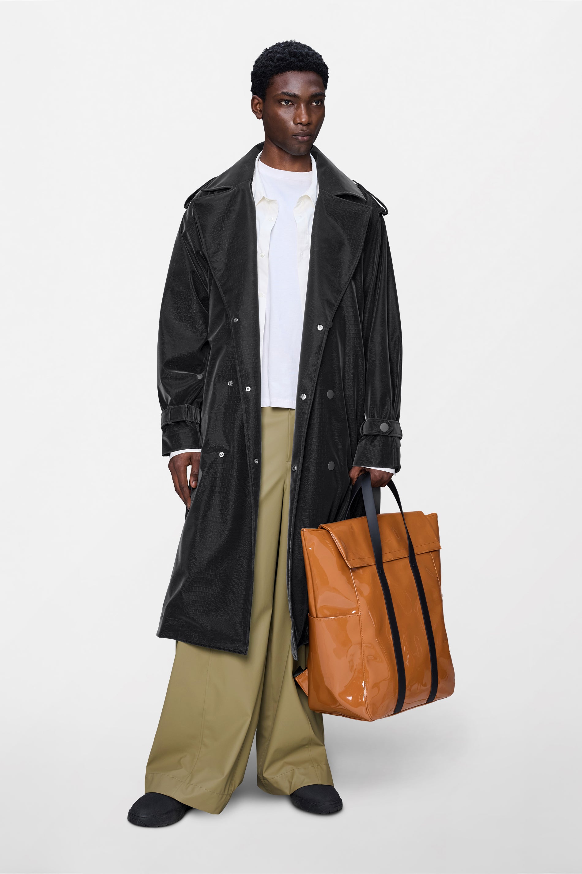 RAINS Trench Coat Bite Jacket