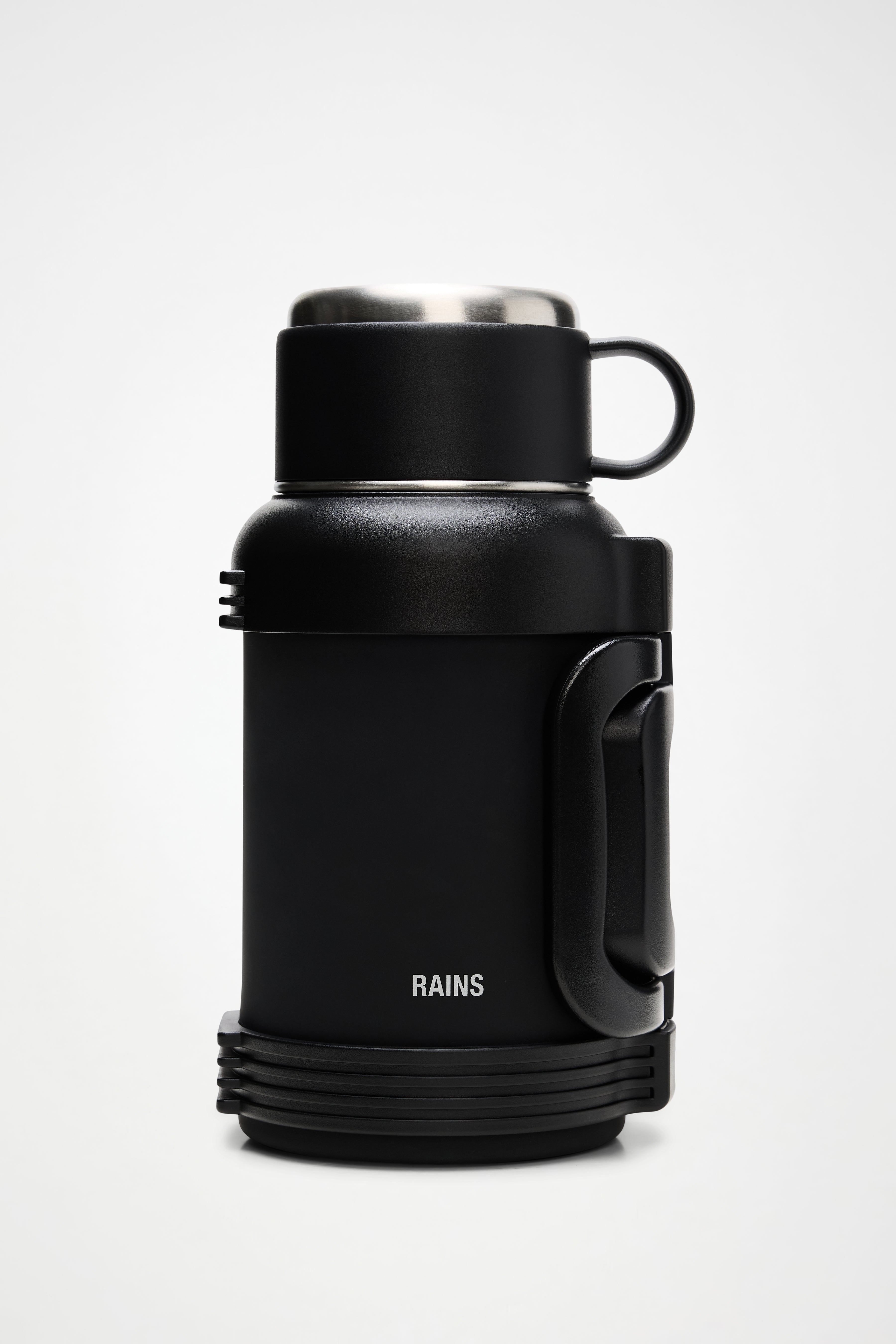 RAINS Stainless Steel Tumbler Vacuum Flask 1300ml Black Coffee Mugs
