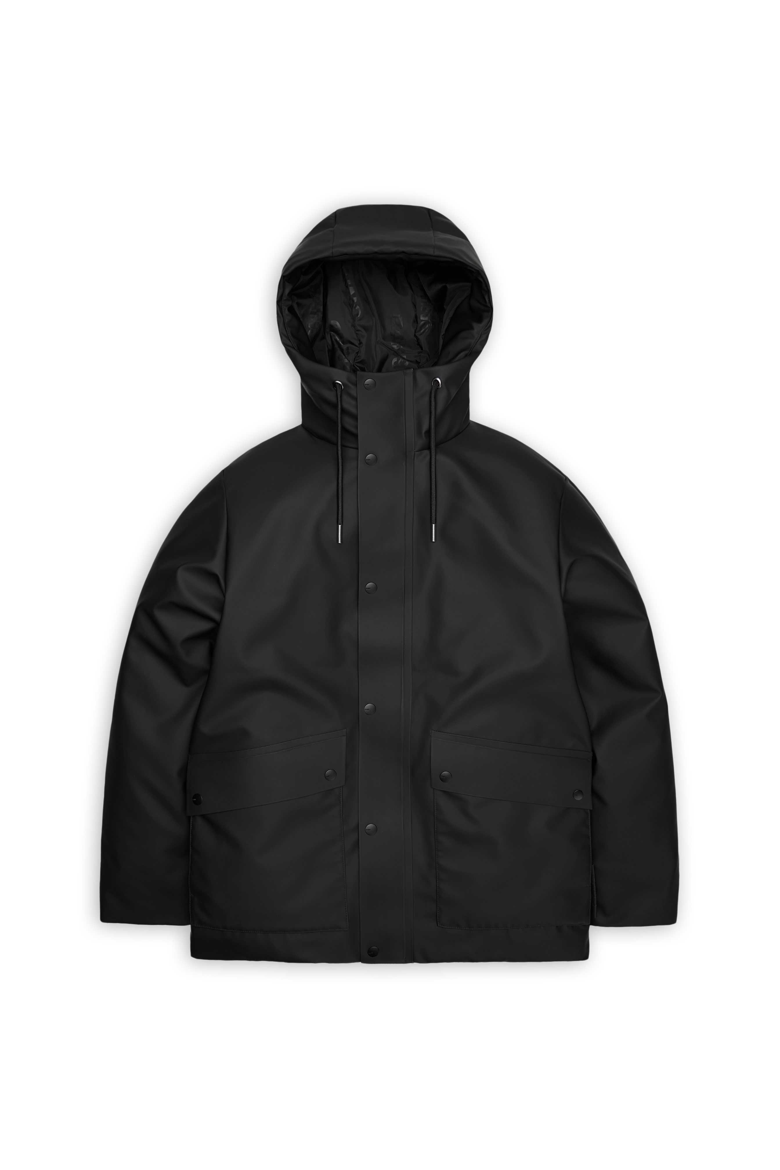 RAINS Nome Parka Black Jacket