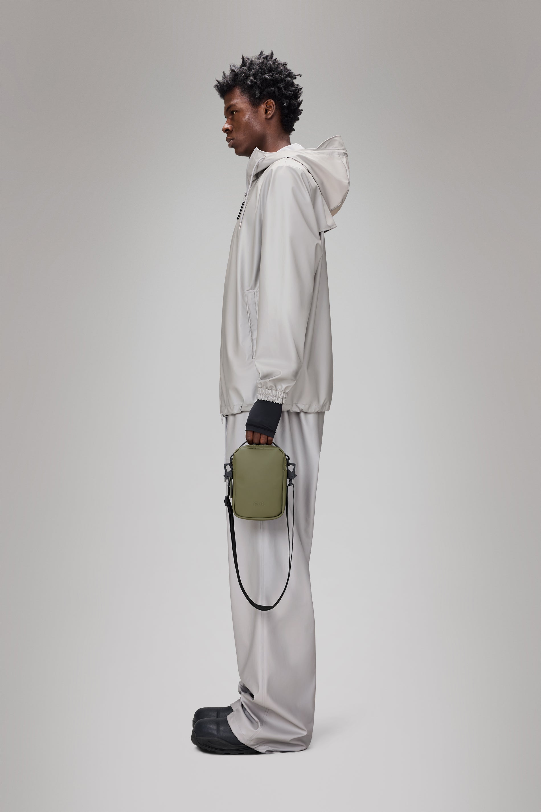 RAINS Reporter Box Bag Marsh 1.40L H18 x D6 x W14 cm Crossbody