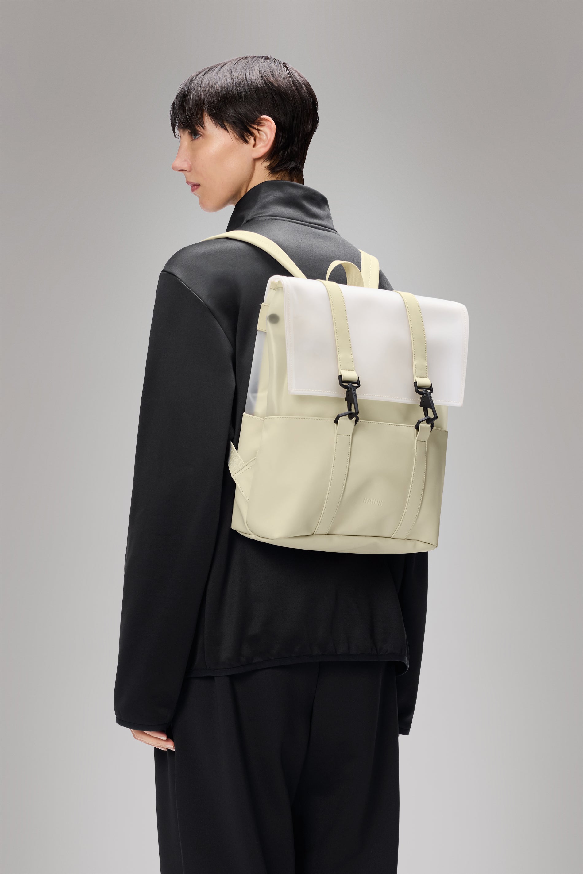 RAINS Split MSN Bag Mini Whisper 12L H34 x D12 x W31 cm Backpack