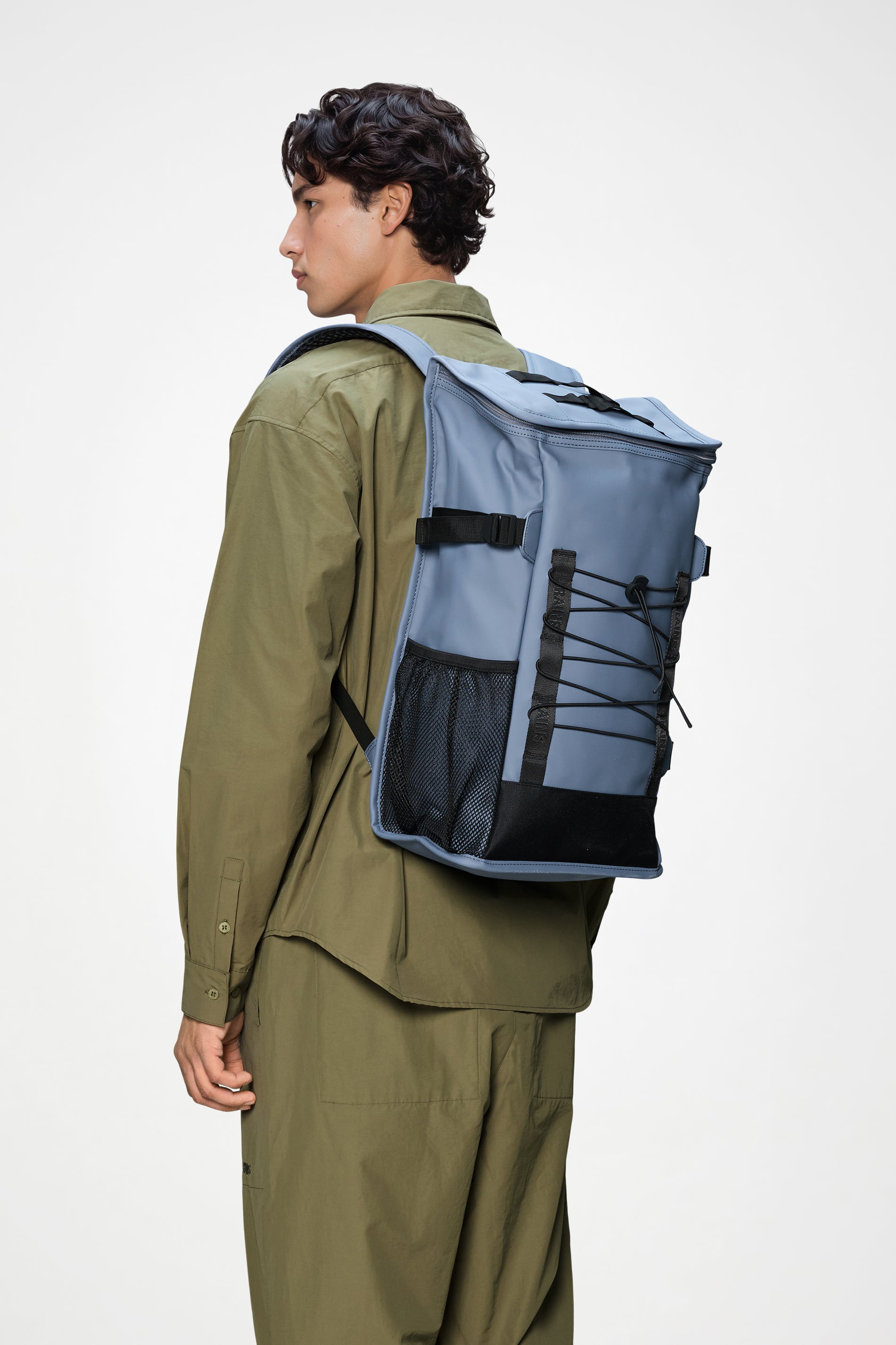 RAINS Trail Mountaineer Bag Blue Dusk 26L H49 x D18 x W30 cm Backpack