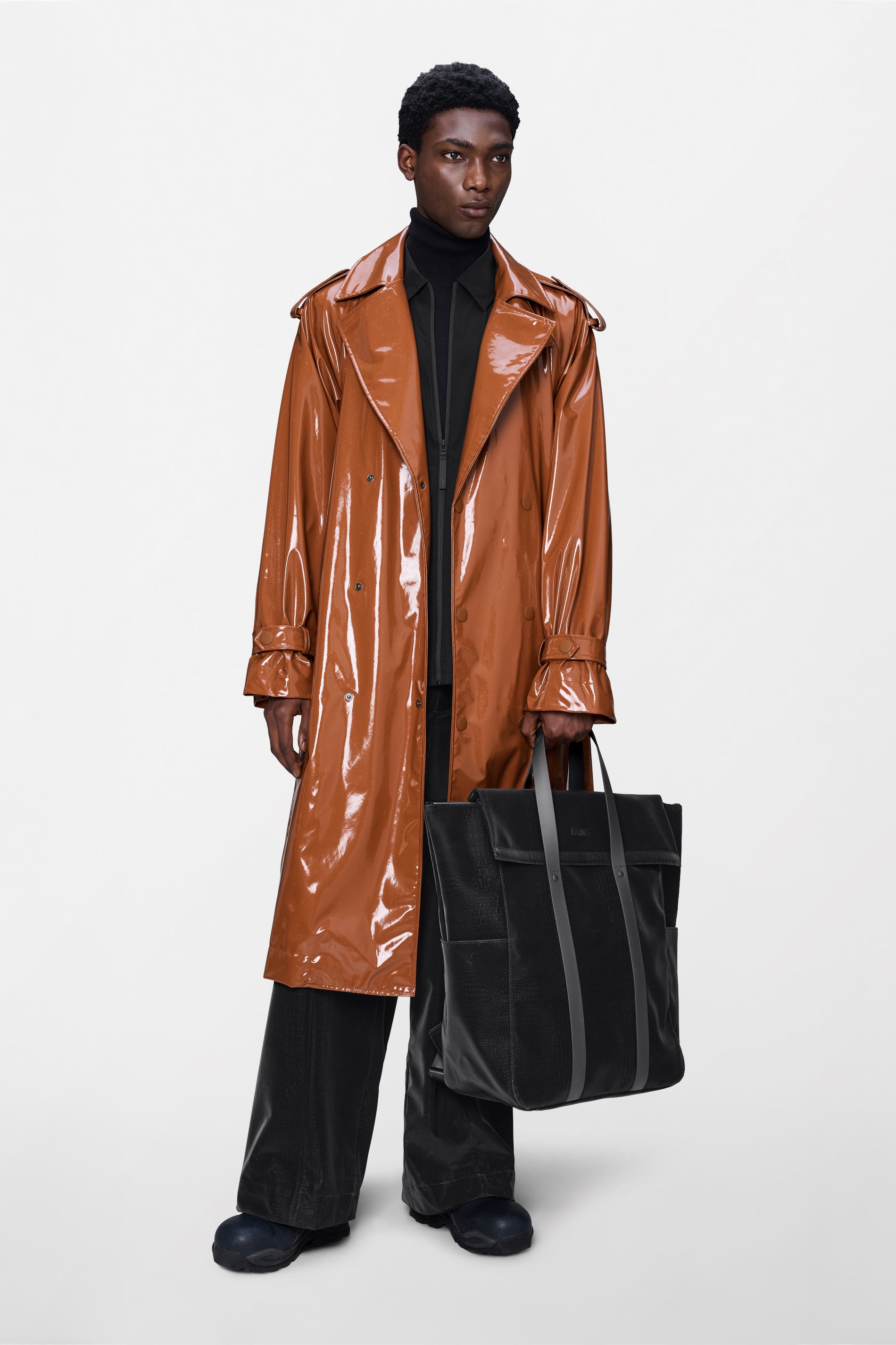 RAINS Trench Coat Ochre Jacket
