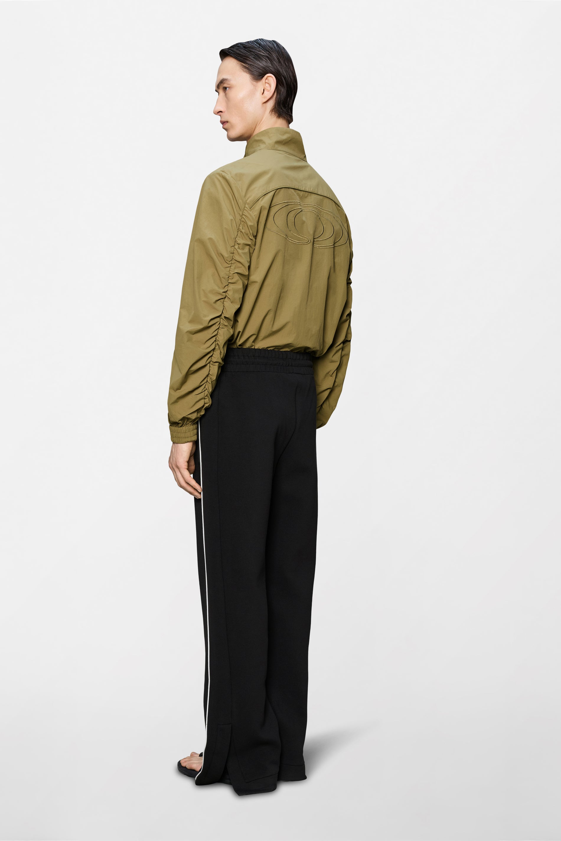 RAINS Downtime Track Pants Black Jacket