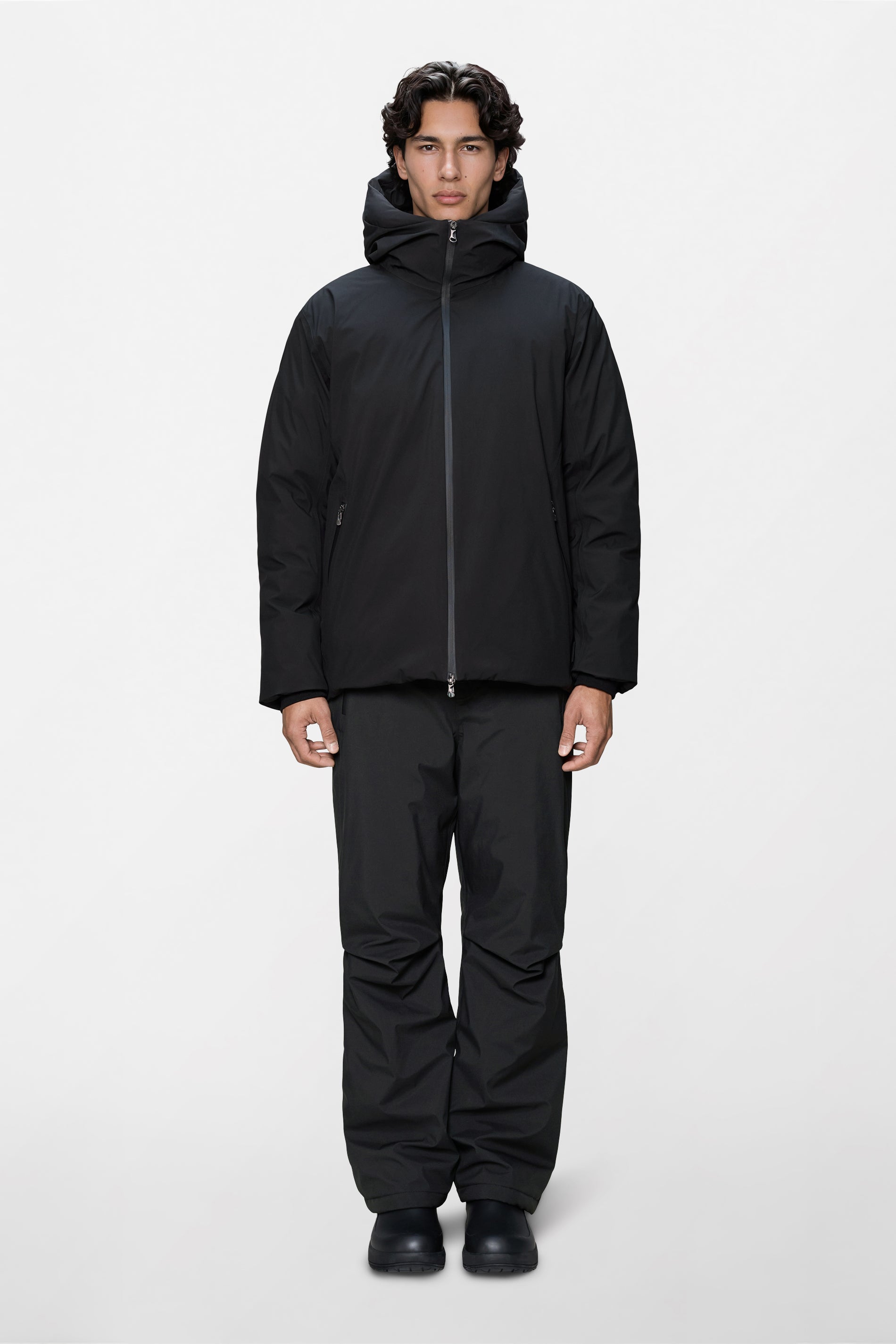 RAINS Sarna Puffer Jacket Black Jacket