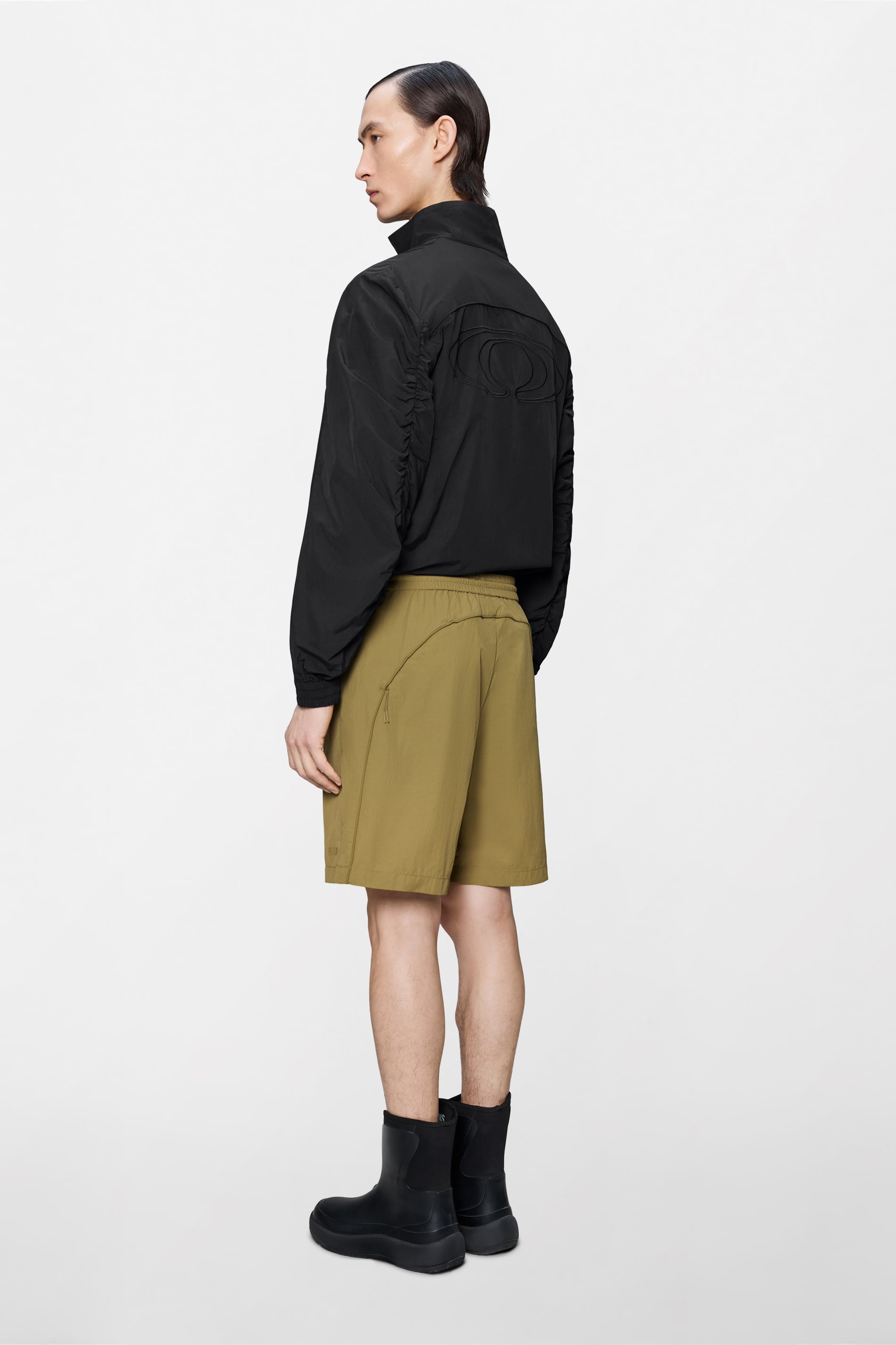 RAINS Cooldown Track Shorts Fawn Shorts