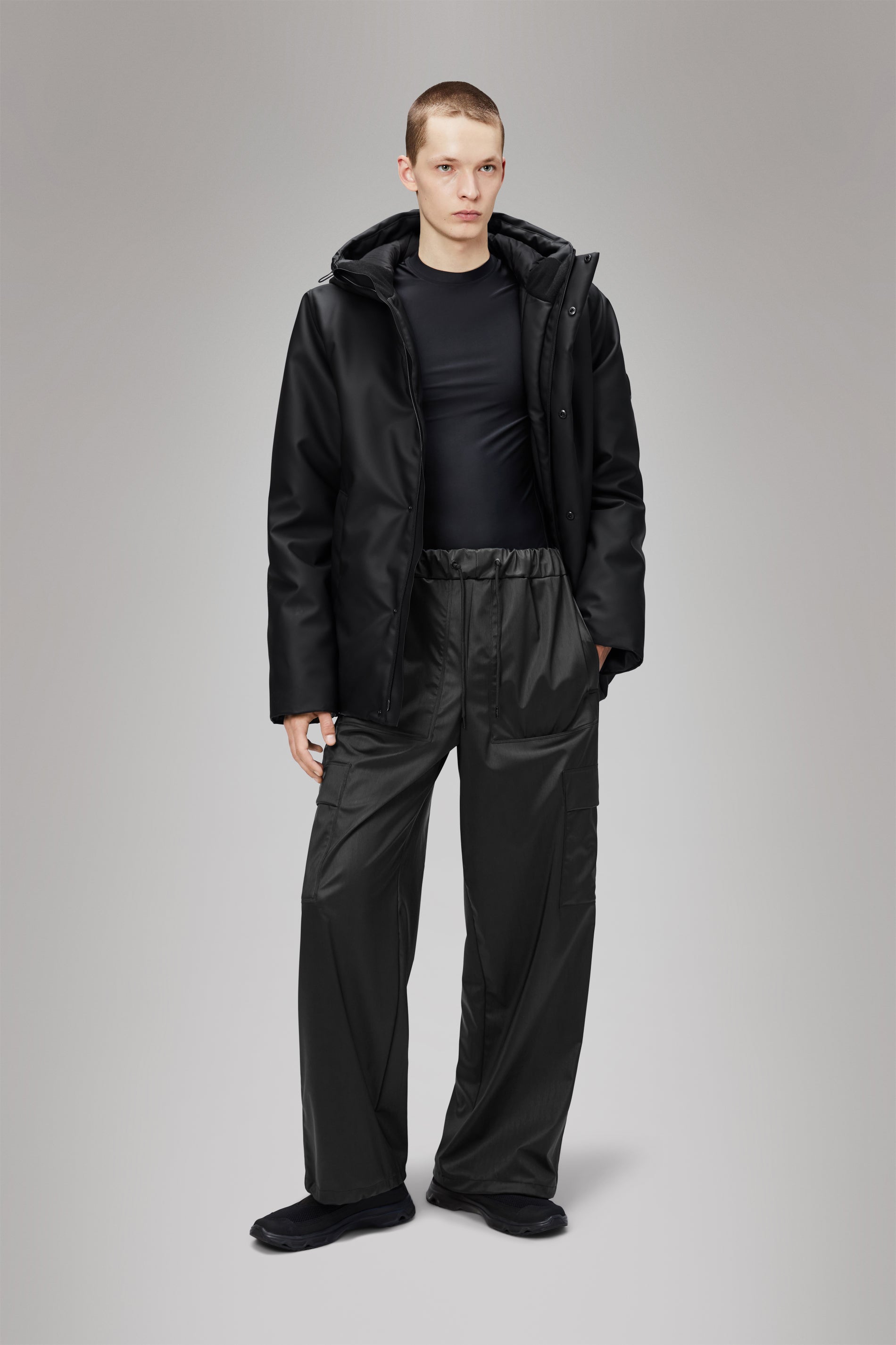 RAINS Askim Insulated Jacket Black Jacket