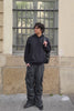 RAINS Classic Hoodie Black Long Sleeve